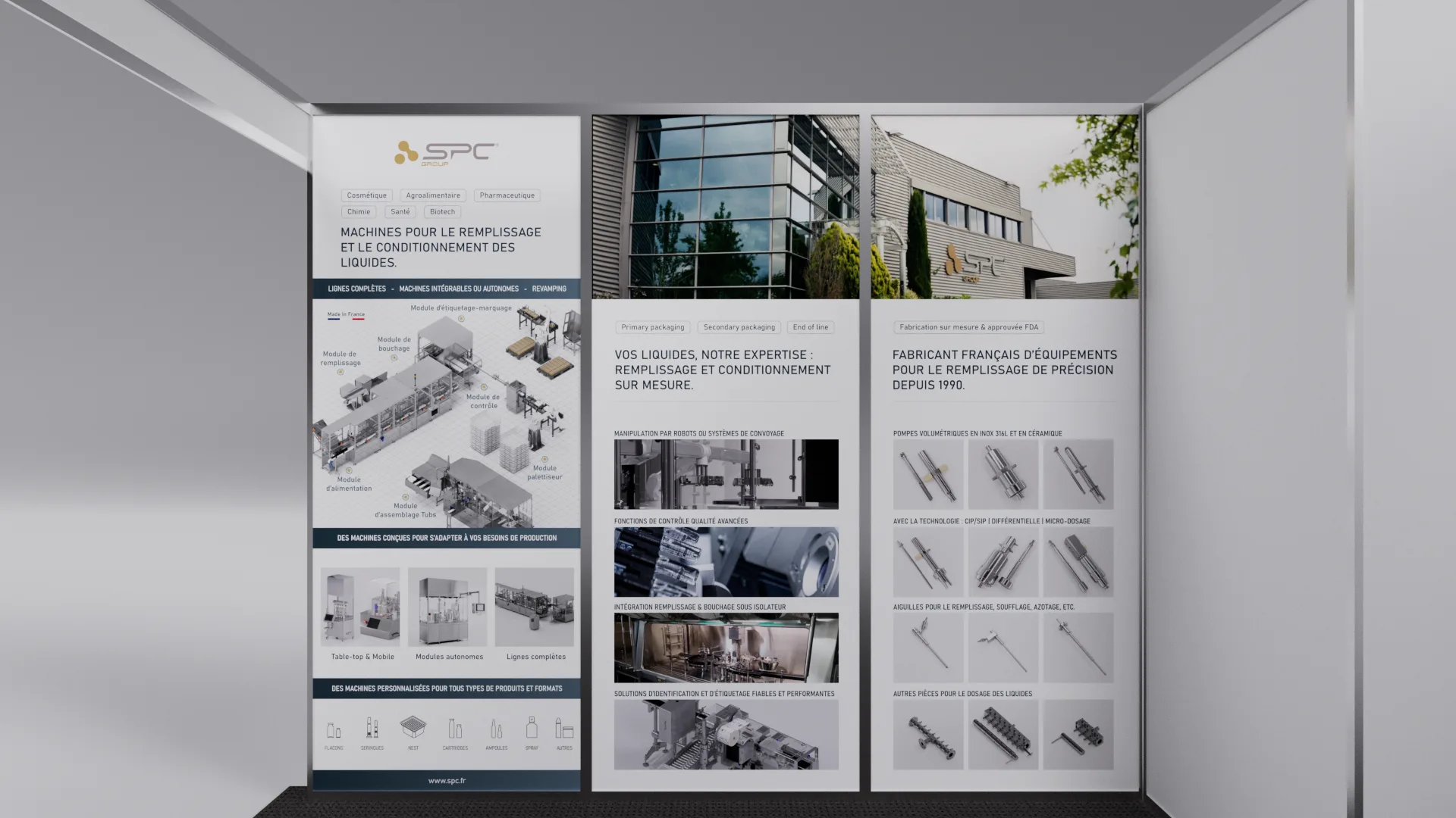 SPC Group — Habillage de stand